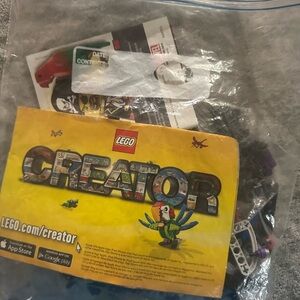 LEGO Creator Set with Yellow and Black Pieces
